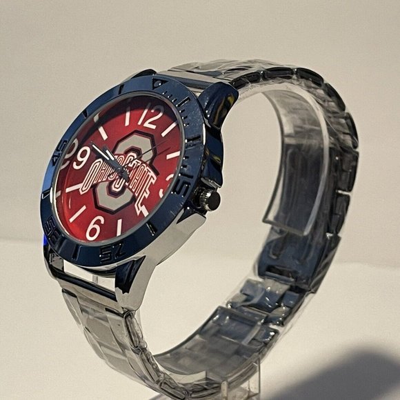 Ohio State Buckeyes NCAA Stainless-Steel Watch NEW - Picture 3 of 9